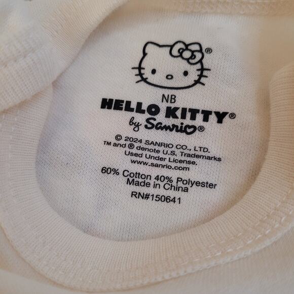 Lot of 14 Baby Girl Clothes Newborn–9M Mixed Brands Bodysuits Pants Pajamas - Picture 13 of 16